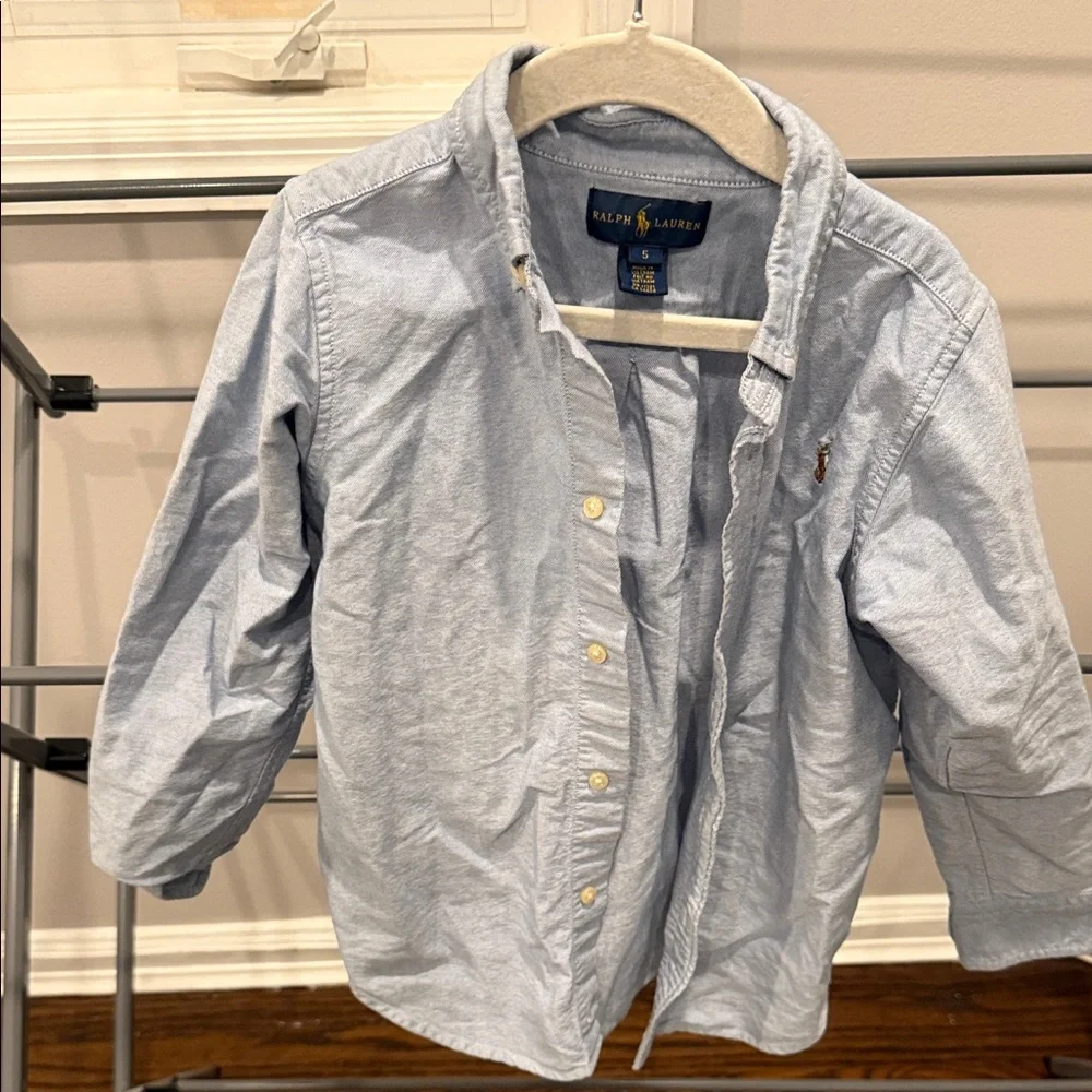 Ralph Lauren Sky Blue button down Casual Shirt
